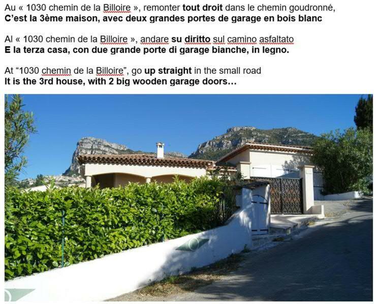 Bed & Breakfast Les Lillas Saint-Jeannet  Exterior foto